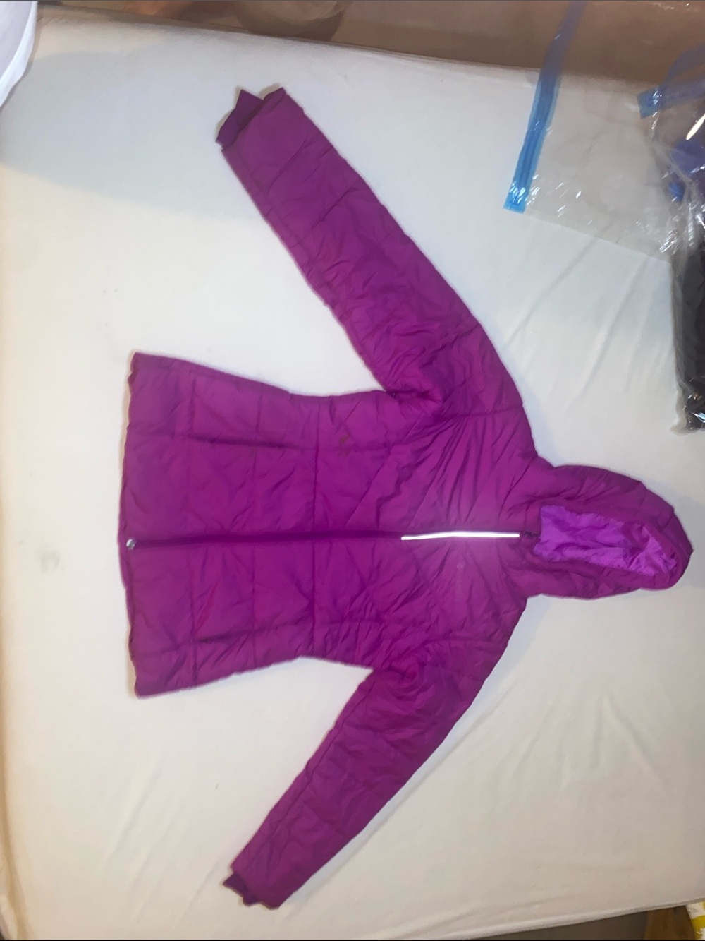 Columbia Kids Hooded Puffer Jacket - Magenta